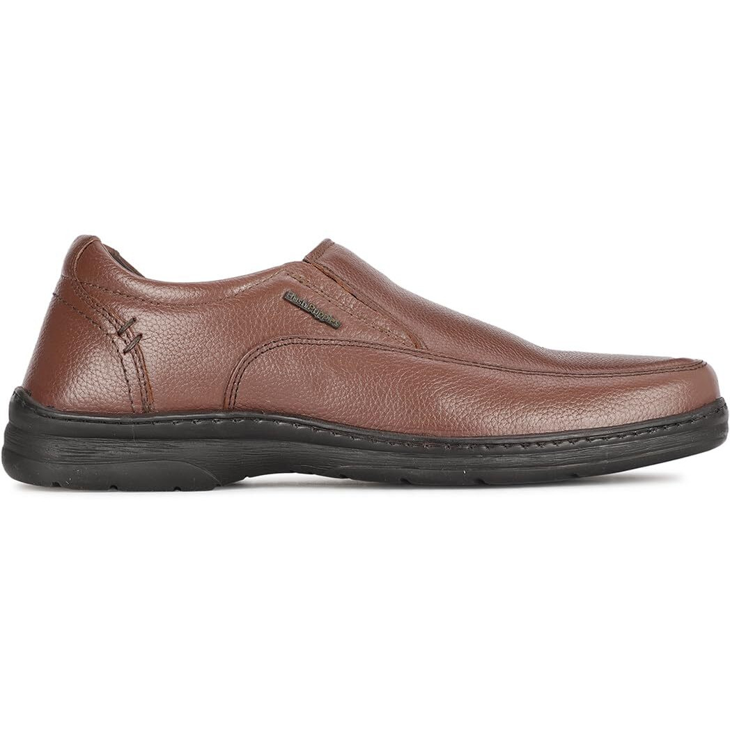 Hush Puppies Men's Taylor Slip ON E Formal Shoes (8554546_Brown_7 UK)