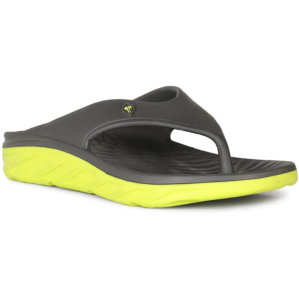 Bata Men Flyer Grey Flip-Flop Slipper, 9 UK
