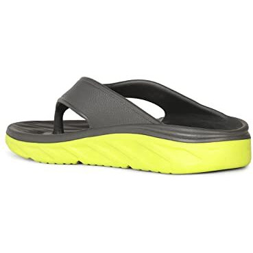 Bata Men Flyer Grey Flip-Flop Slipper, 9 UK