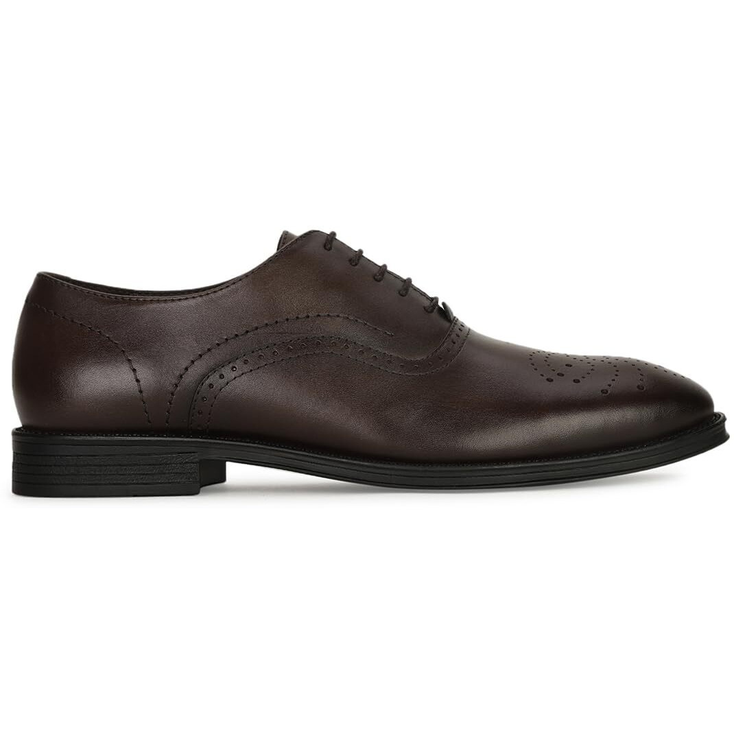 Hush Puppies Men's Edward Derby E 23 Formal (8244000_Brown_8 UK)