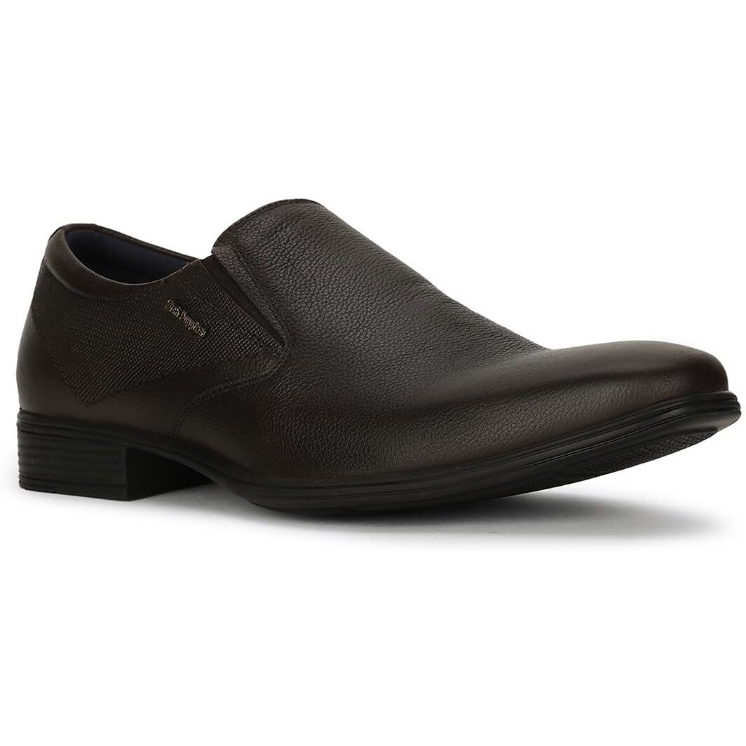 Hush Puppies Men Boston Slipon E 23 Brown Shoe UK 9 (8554002)