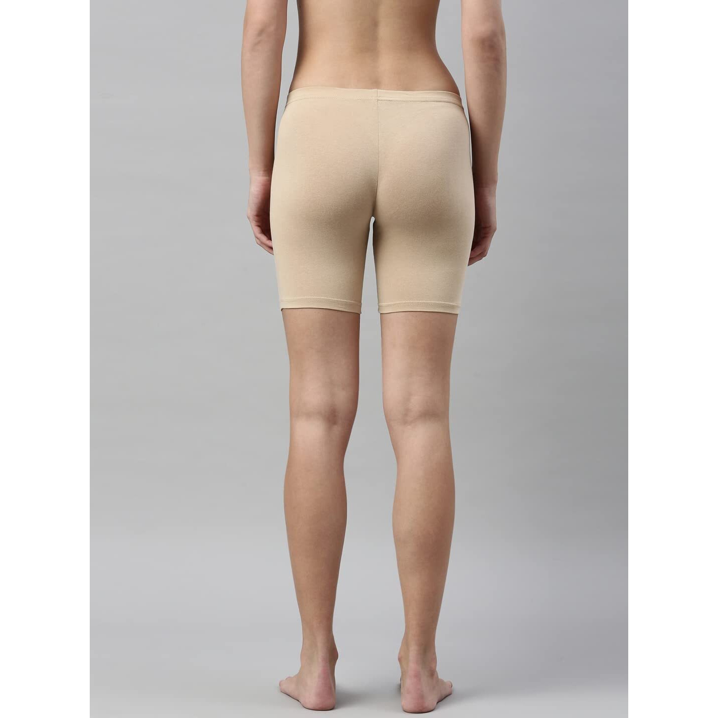 Enamor Women's Shorts (Beige, L)