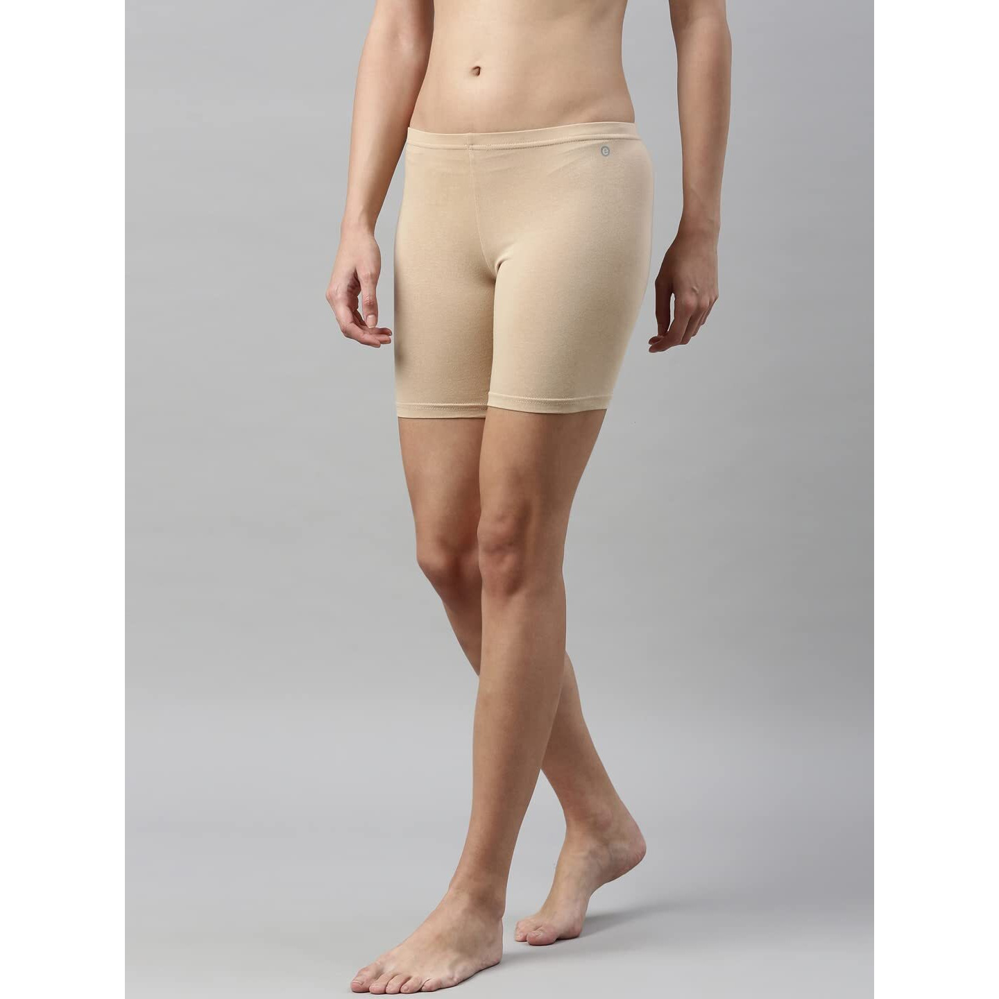 Enamor Women's Shorts (Beige, L)