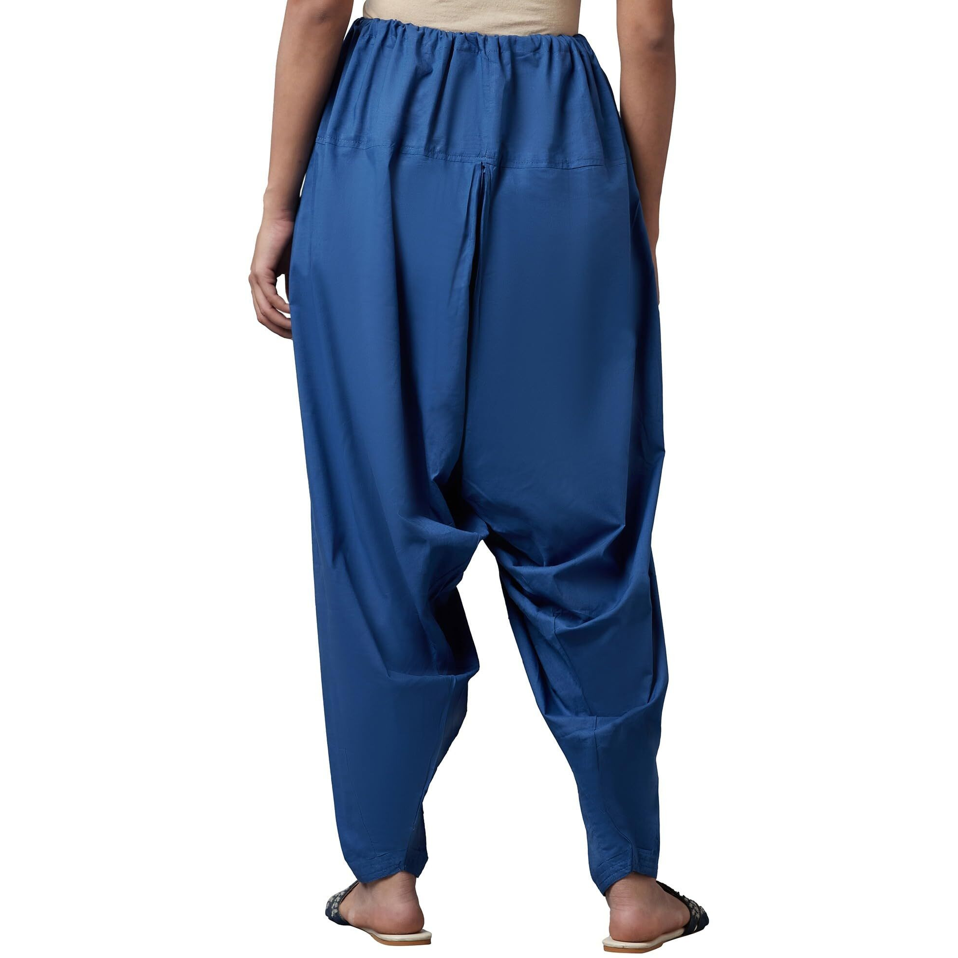 Aurelia Women's Regular Fit Patialas (Crk60011-25674_Blue_Free Size)