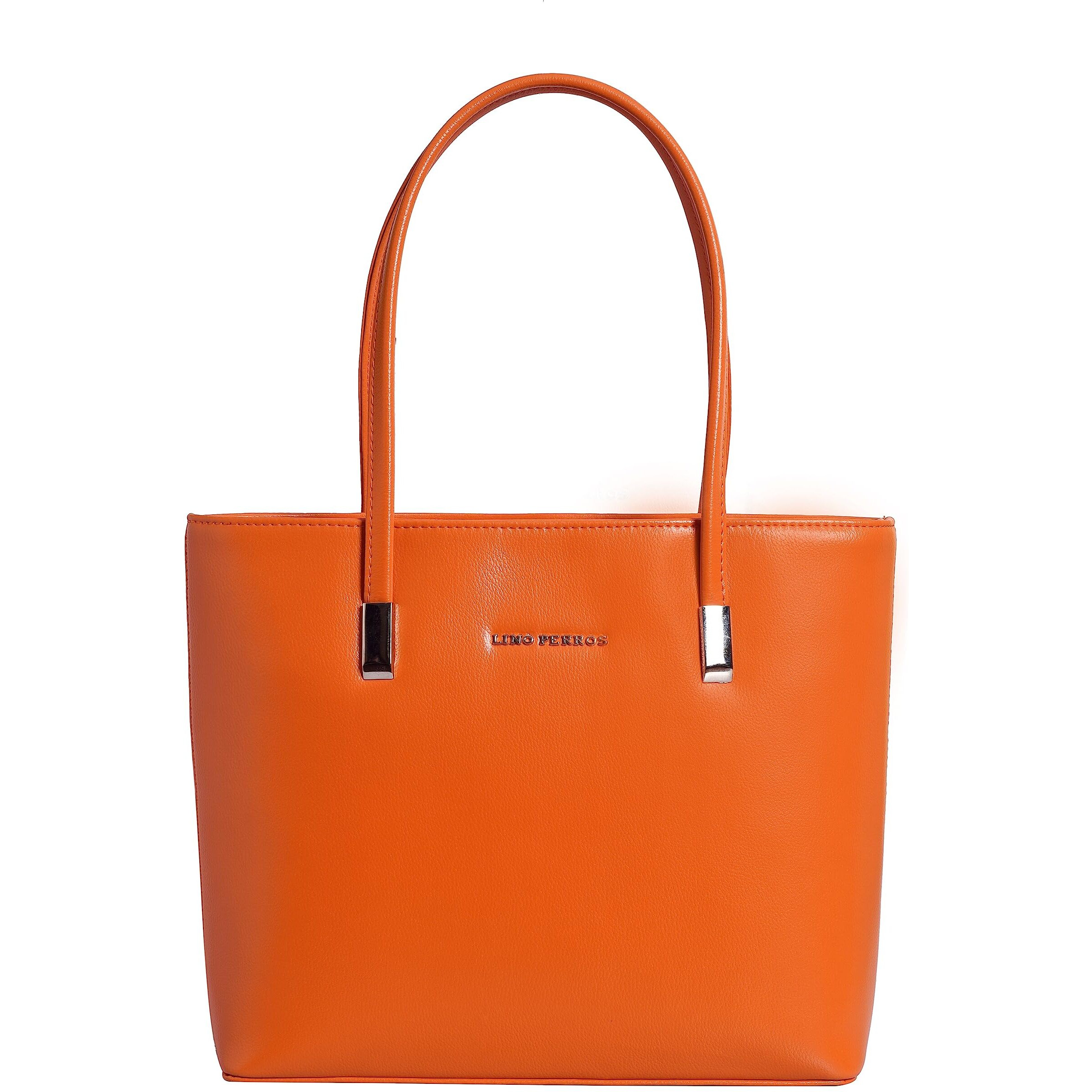 Lino Perros Women's leatherette Orange Tote Bag