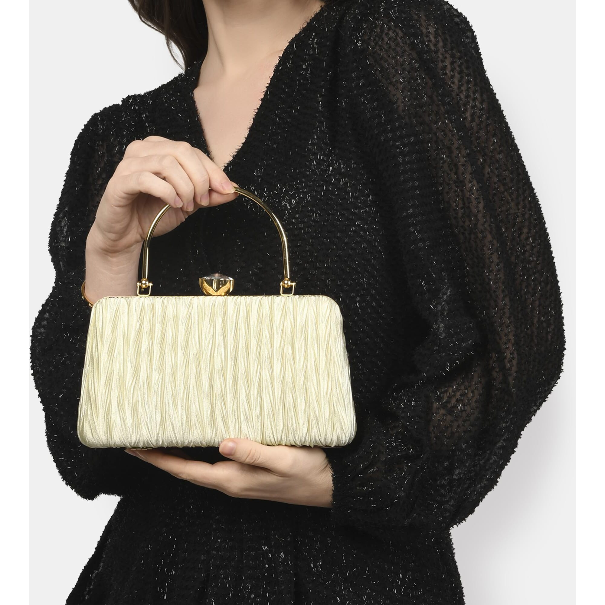 Lavie Women's Tara Framed Clutch | Ladies Purse Handbag