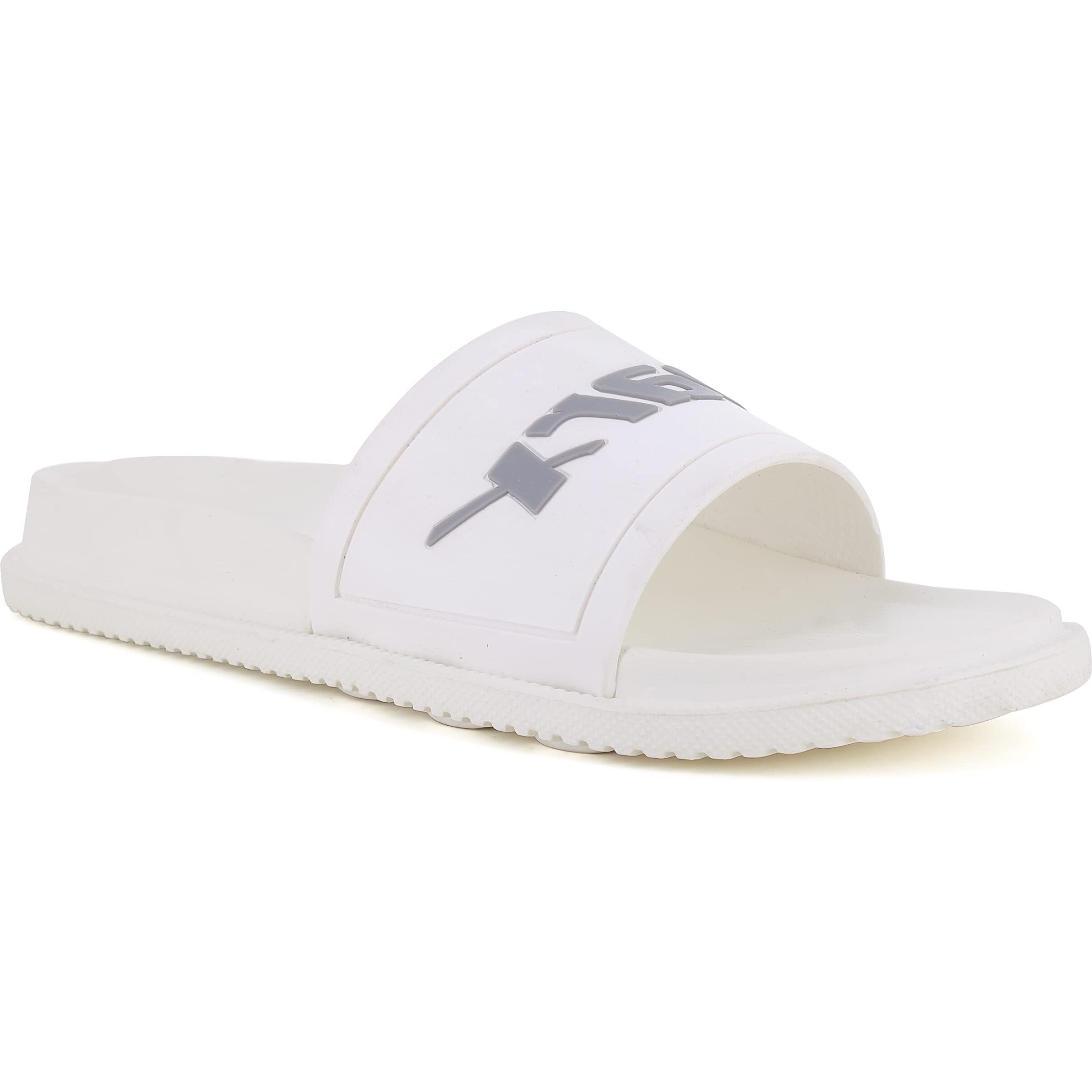 Sparx Men SFG-2101 White Grey Flip Flops SF2101GWHGY0006