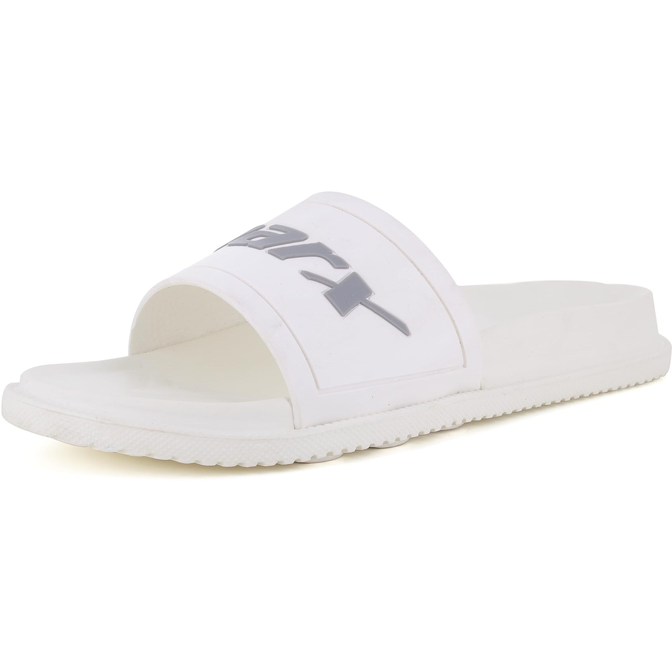 Sparx Men SFG-2101 White Grey Flip Flops SF2101GWHGY0010