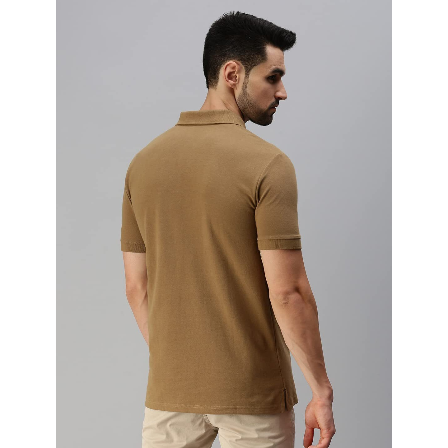 ONN Men's Mouse Half Sleeves Polo Collar T-Shirt with Pocket(Size  X-Small)