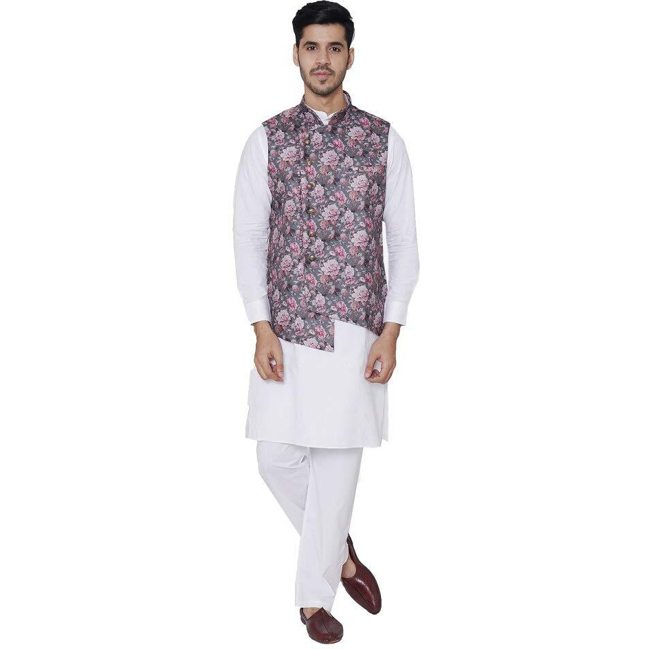 Manyavar Men's Other (JAC197-316-S_Green_S)