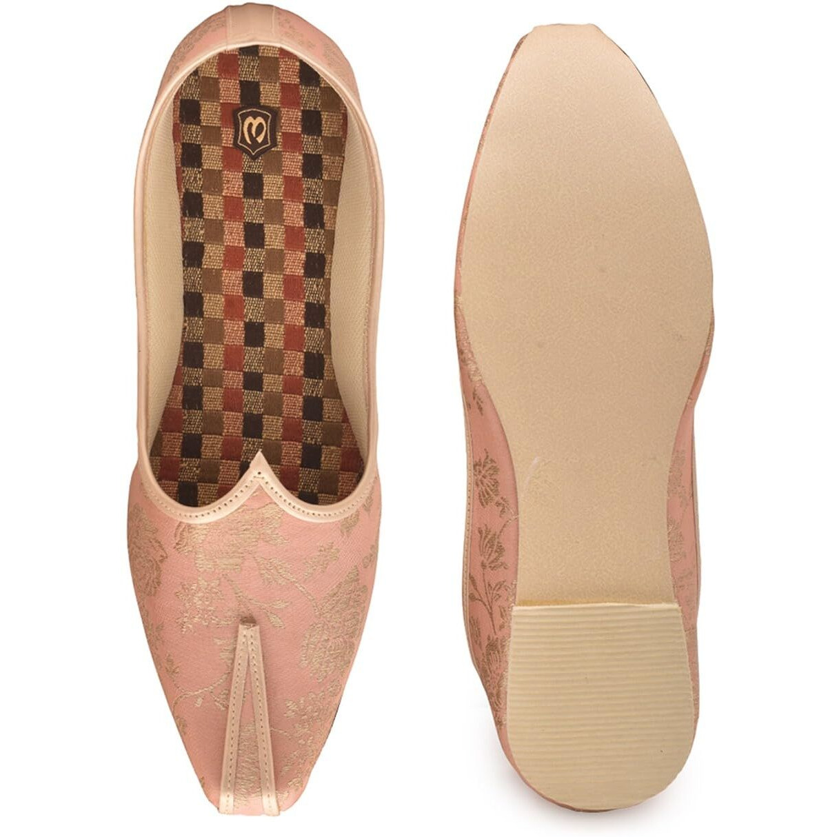 Manyavar Attractive Gajaree Juti | Men's Ethnic Jutti | Juttis and Mojaris