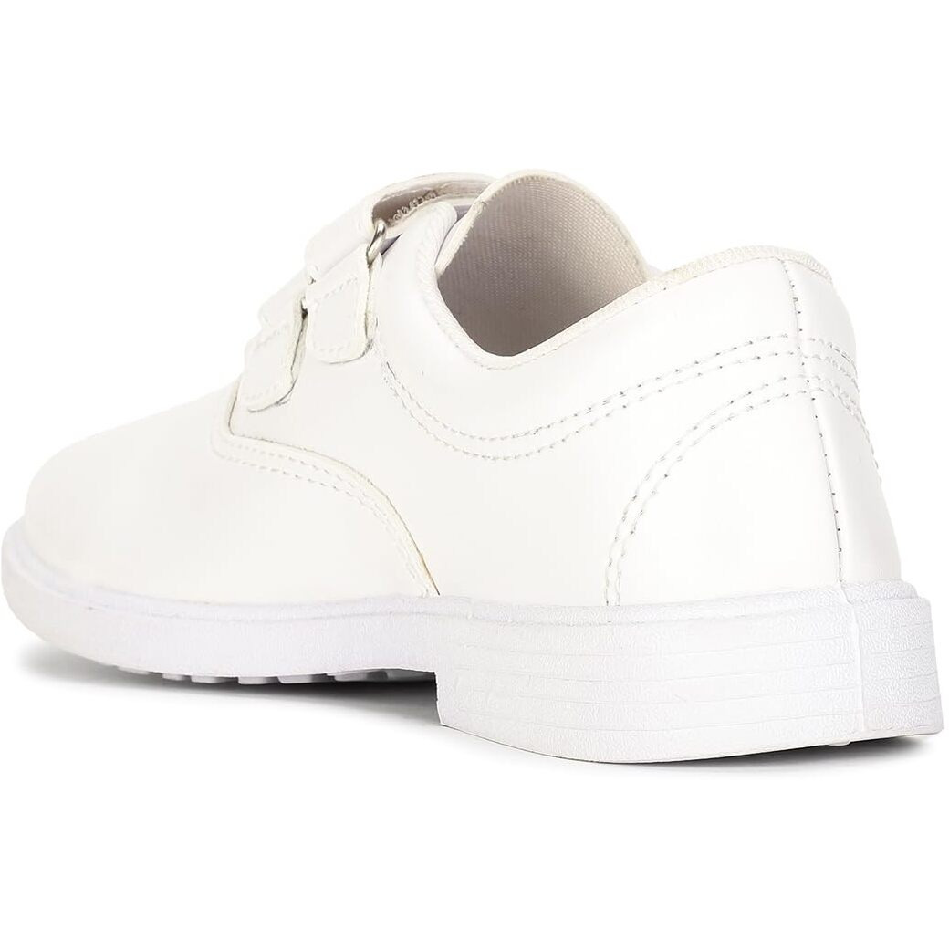 Bata Unisex-Child 5411 Sam E 24 White Casual Walking Shoes for Juniors |Perfect for Everyday Wear| Walking| Running | Slip-Resistant | All Day Comfortable |Breathable |Lightweight. Size - 3