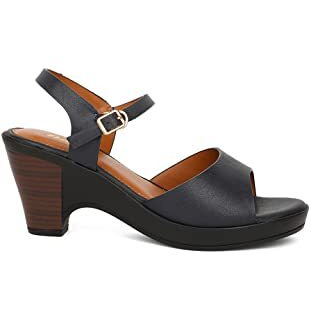 BATA Women's Gail Fisherman Formal (7619955_Navy_6 Uk)