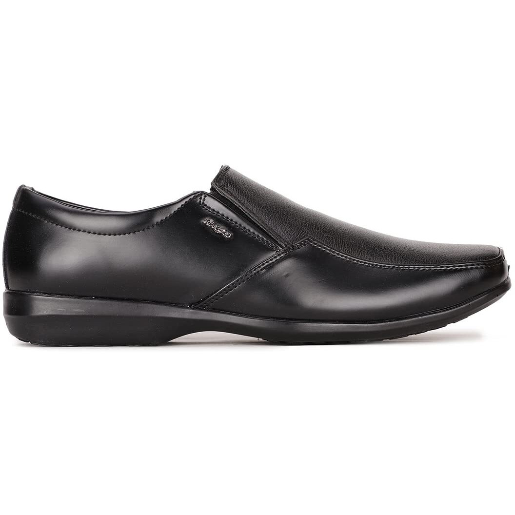 Bata Men's SA 05 E Slipon Formal Shoes (8516514_BLACK_7 UK)