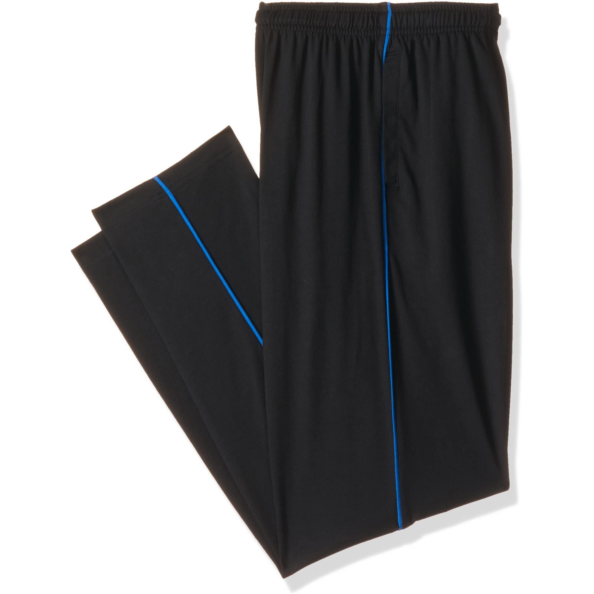 Van Heusen Men Athleisure Smart Tech Regular Fit Trackpants - Easy Stain Release, Anti Stat, Ultra Soft_50056_Black_L
