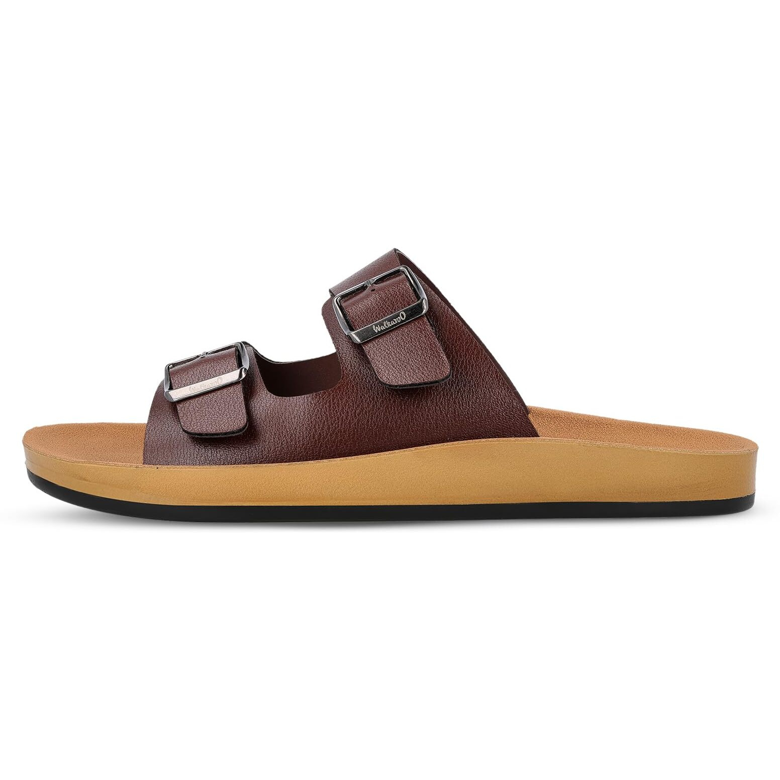 WALKAROO WE1333 Mens Sandals for dailywear and regular use for Indoor & Outdoor - Brown