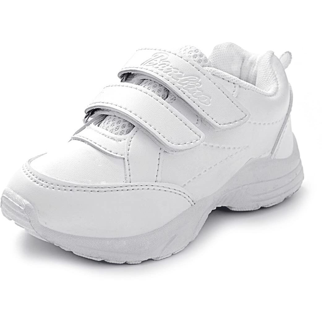Liberty Boys & Girls School Shoes White (Size 07C UK/Age 2.5-3 Years/Length 15.3.1 cms)
