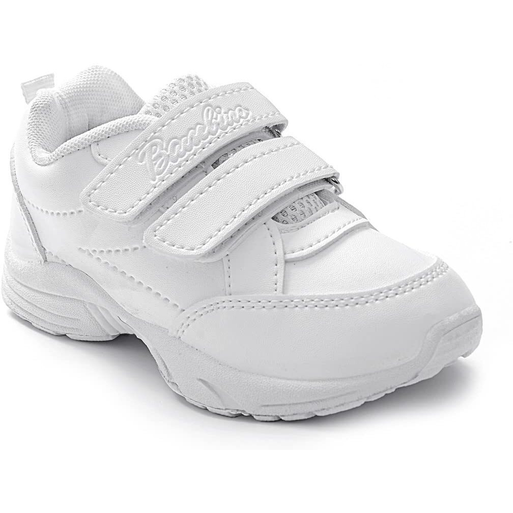 Liberty Boys & Girls School Shoes White (Size 07C UK/Age 2.5-3 Years/Length 15.3.1 cms)
