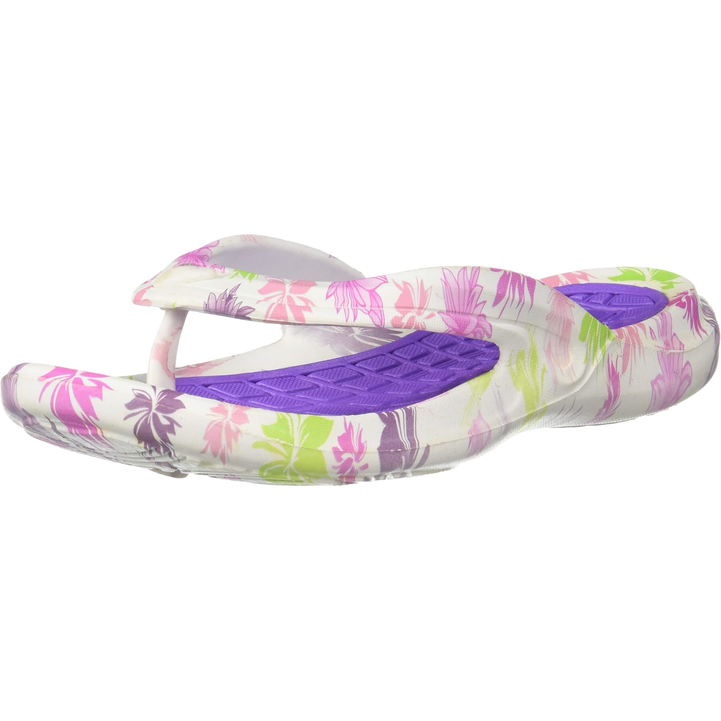 Bata Women's HAWAII Slippers (5719306_PURPLE_4 UK)