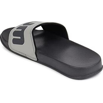 hummel CHUNK MEN SLIDERS Comfortable Cushioned Sole Arch Support Durable Lightweight Flexible Trendy Style Flip flops and Slippers Slides for Men Daily use Chappal - UK 7