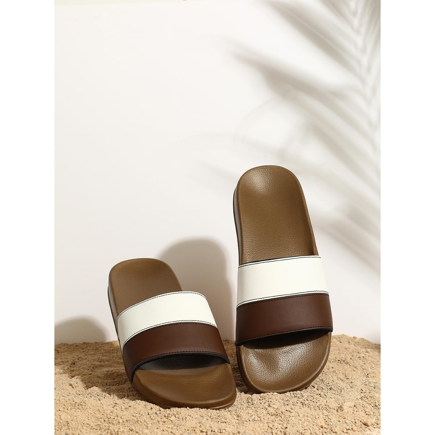 hummel CAMP MEN COLOUR BLOCK SLIDERS Comfortable Cushioned Sole Arch Support Durable Lightweight Flexible Trendy Style Flip flops and Slippers Slides for Men Daily use Chappal