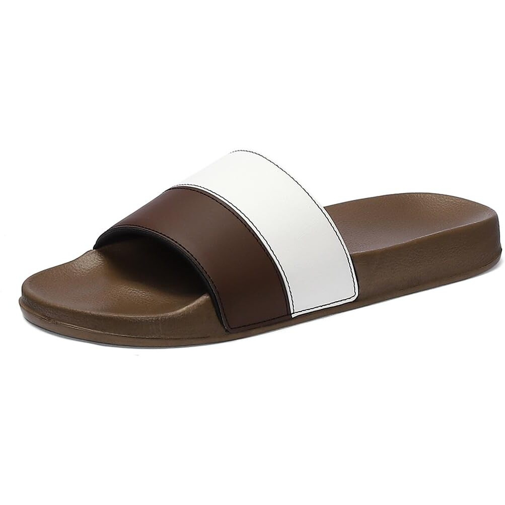 hummel CAMP MEN COLOUR BLOCK SLIDERS Comfortable Cushioned Sole Arch Support Durable Lightweight Flexible Trendy Style Flip flops and Slippers Slides for Men Daily use Chappal