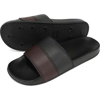 hummel CAMP MEN COLOUR BLOCK SLIDERS Comfortable Cushioned Sole Arch Support Durable Lightweight Flexible Trendy Style Flip flops and Slippers Slides for Men Daily use Chappal