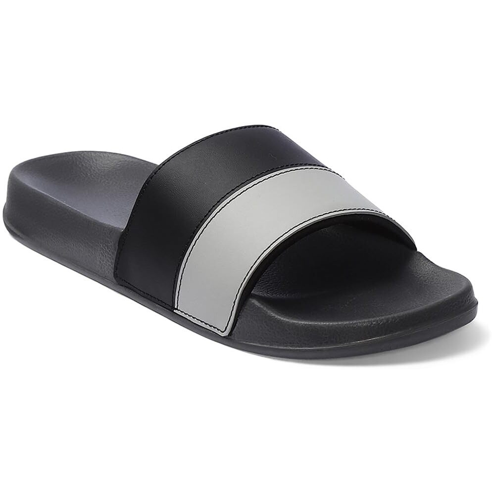hummel CAMP MEN COLOUR BLOCK SLIDERS Comfortable Cushioned Sole Arch Support Durable Lightweight Flexible Trendy Style Flip flops and Slippers Slides for Men Daily use Chappal