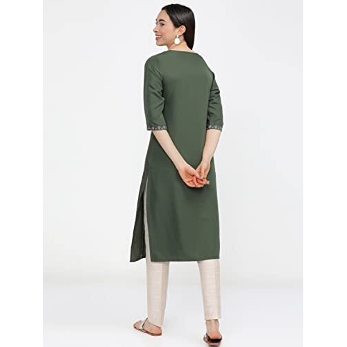 KETCH Women's Polyester Regular Fashion Vest (KHKU000115_Olive