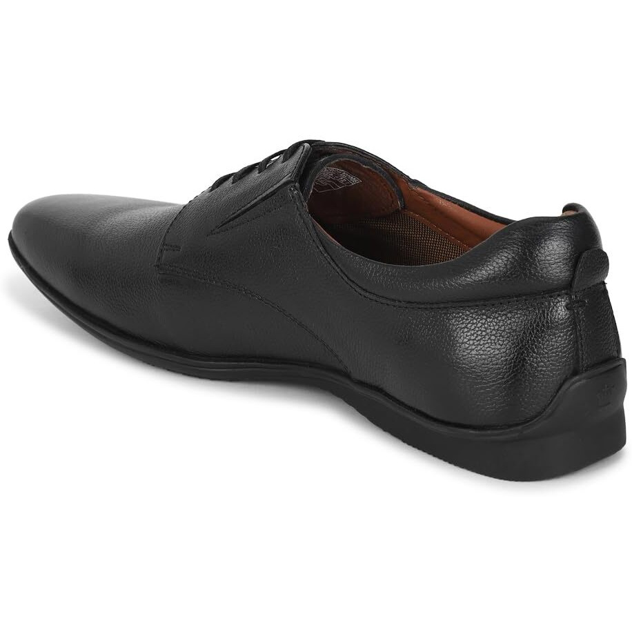 Louis Philippe Men's Black Formal Shoes (8 UK)