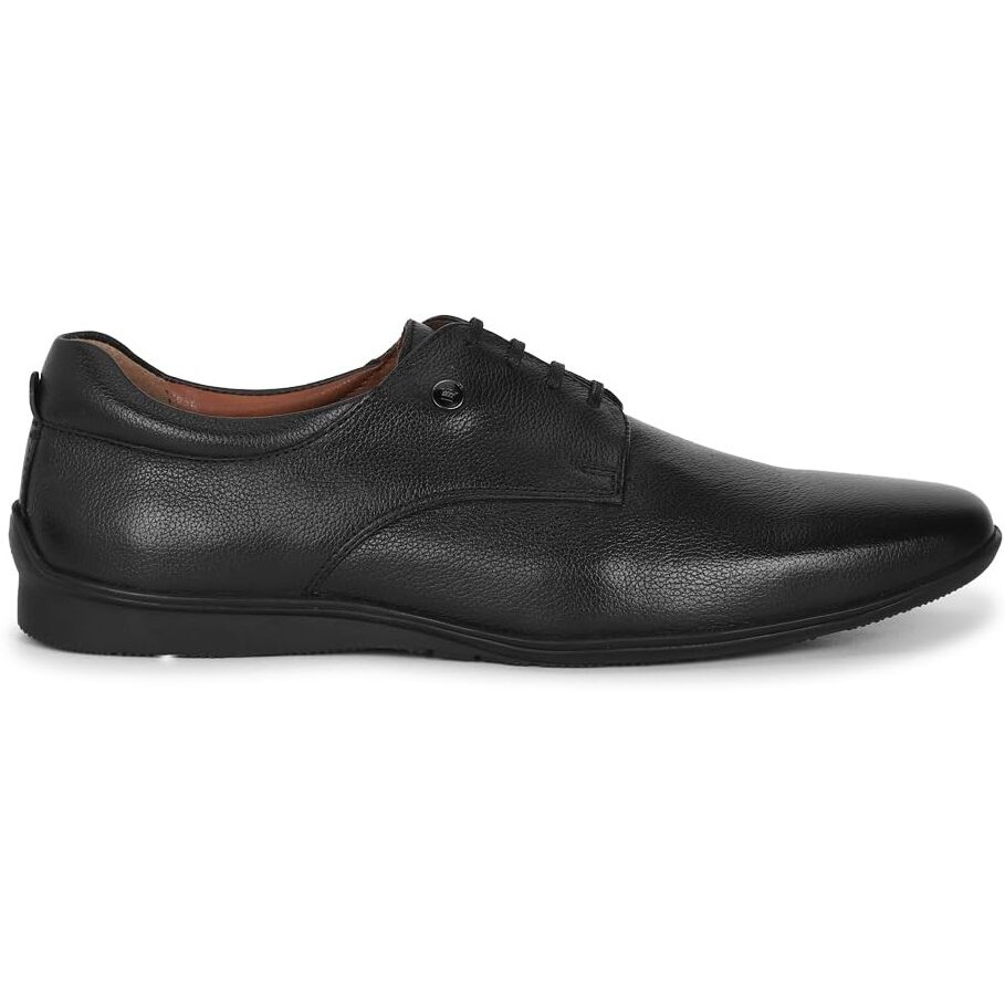 Louis Philippe Men's Black Formal Shoes (8 UK)