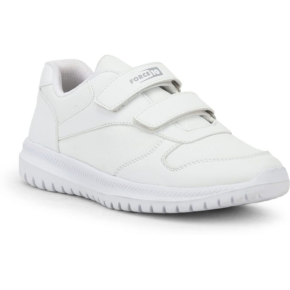 Liberty Kids Skolpro-V White School Shoes - 9 UK
