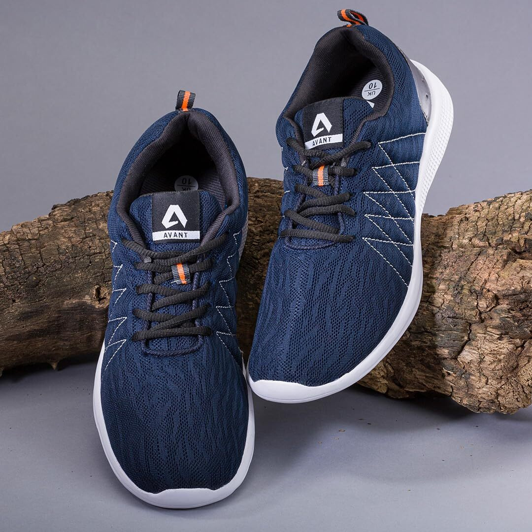AVANT Mens Ultra Light Navy Blue Running Shoe - 6 UK (AVMSH007-CL03-6)