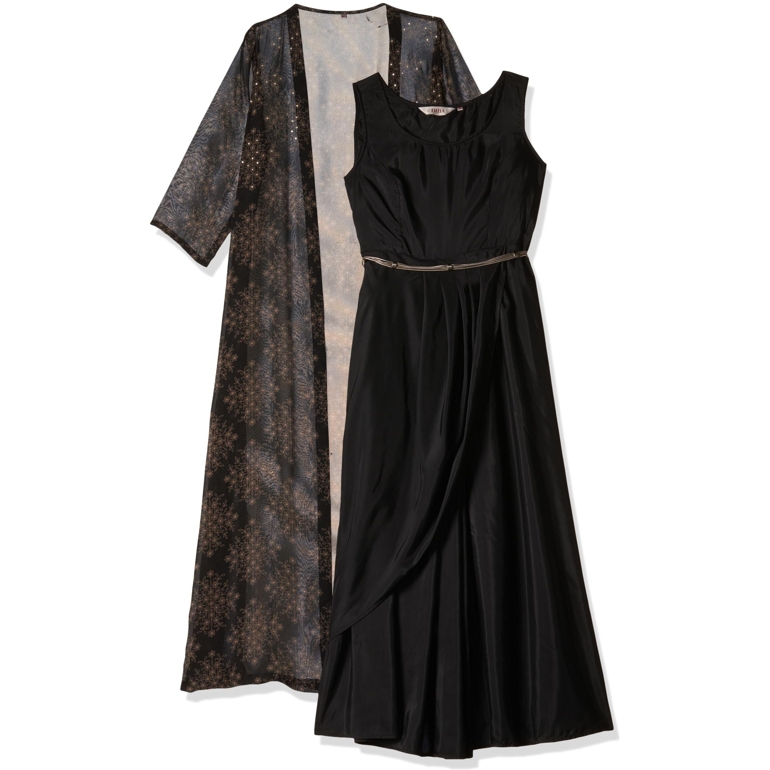 BIBA Women Printed Mix and Match(FUSION1778_Black_34)