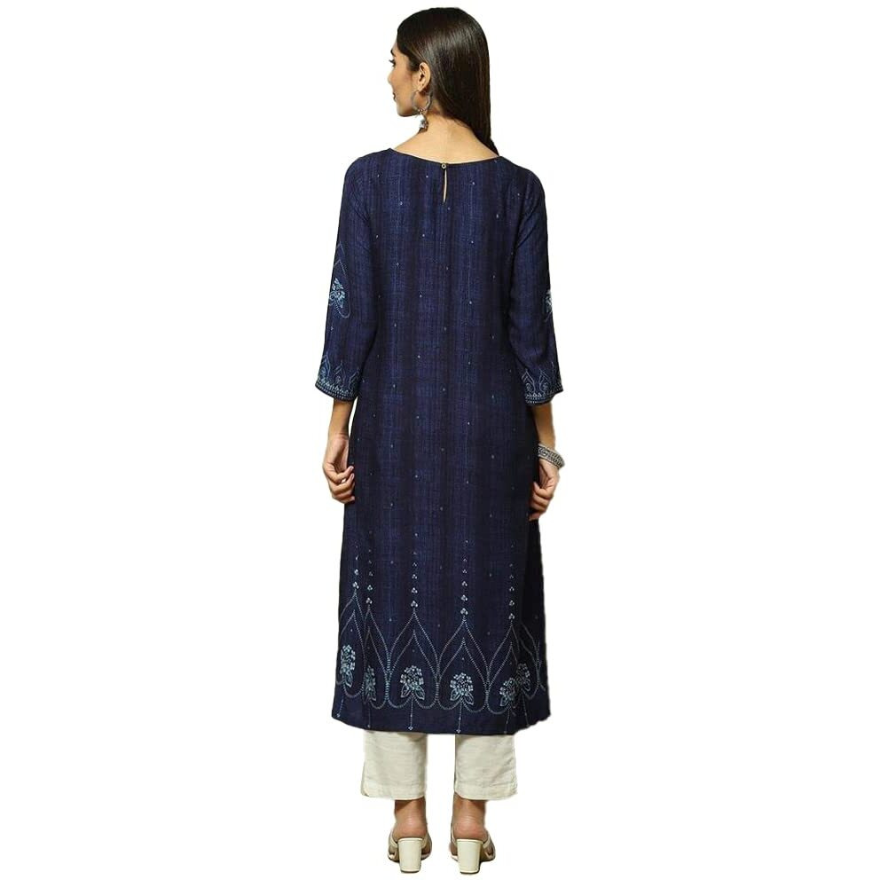 BIBA Women Printed Mix and Match(INDIGO19040_Indigo_32)
