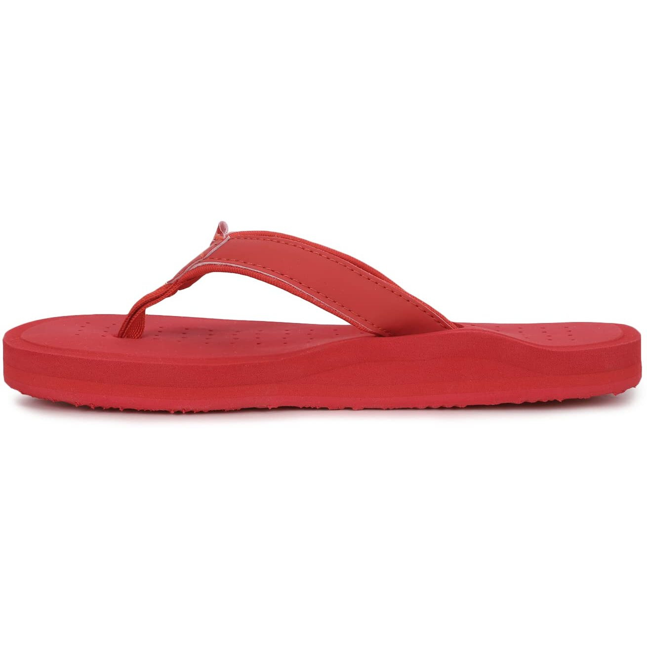 YOHO ArchFlex Men slippers with arch support |soft comfortable stylish and anti skid Men's Flip-Flops & Slippers in exciting color | Styles | Daily Use |ArchFlex | Coral Red - UK 7