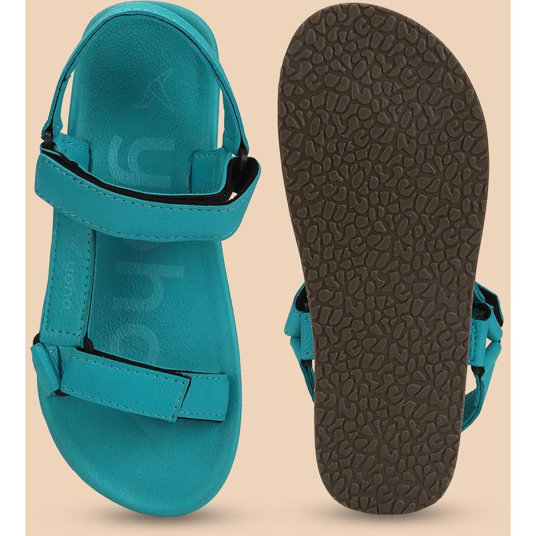 YOHO EVA Sandals for Women | EVA sole | Comfortable cushioned sole with TPR base | Lightweight | Soft skin friendly straps | Adjustable straps | Velcro closure | Vibrant colour options