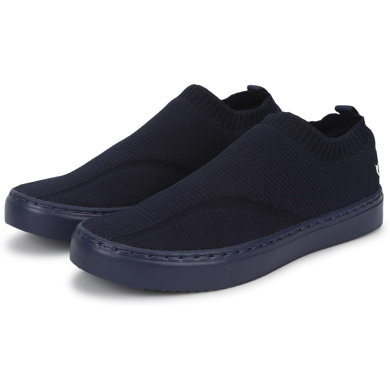 YOHO FreeStep Spacious and Casual Slip on Shoes | Comfortable for Long Hours of Walking | Outperforms Memory Foam | Arch Support Insole | Mystery Blue - UK 8