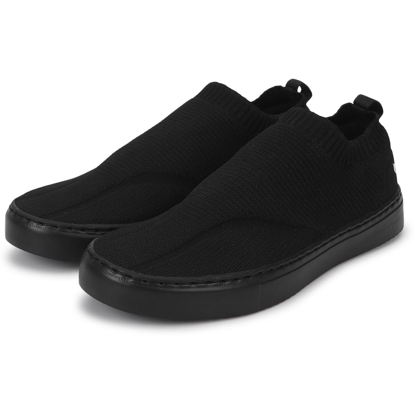 YOHO FreeStep Spacious and Casual Slip on Shoes | Comfortable for Long Hours of Walking | Outperforms Memory Foam | Arch Support Insole | Black - UK 11
