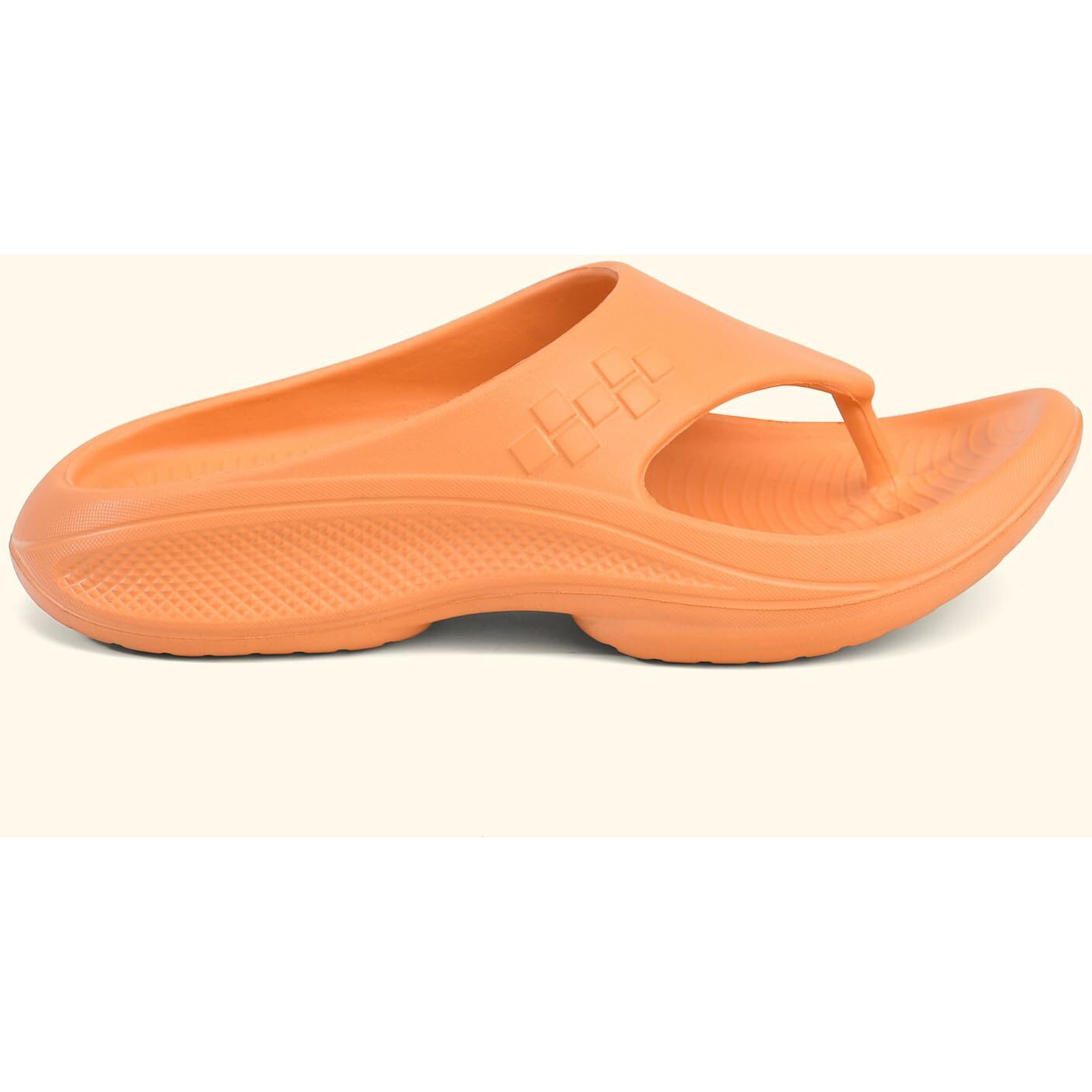 YOHO PILO Slippers for Men| Durable| Lightweight| Daily| Waterproof l Stylish l Comfortable, UK 6 - Orange