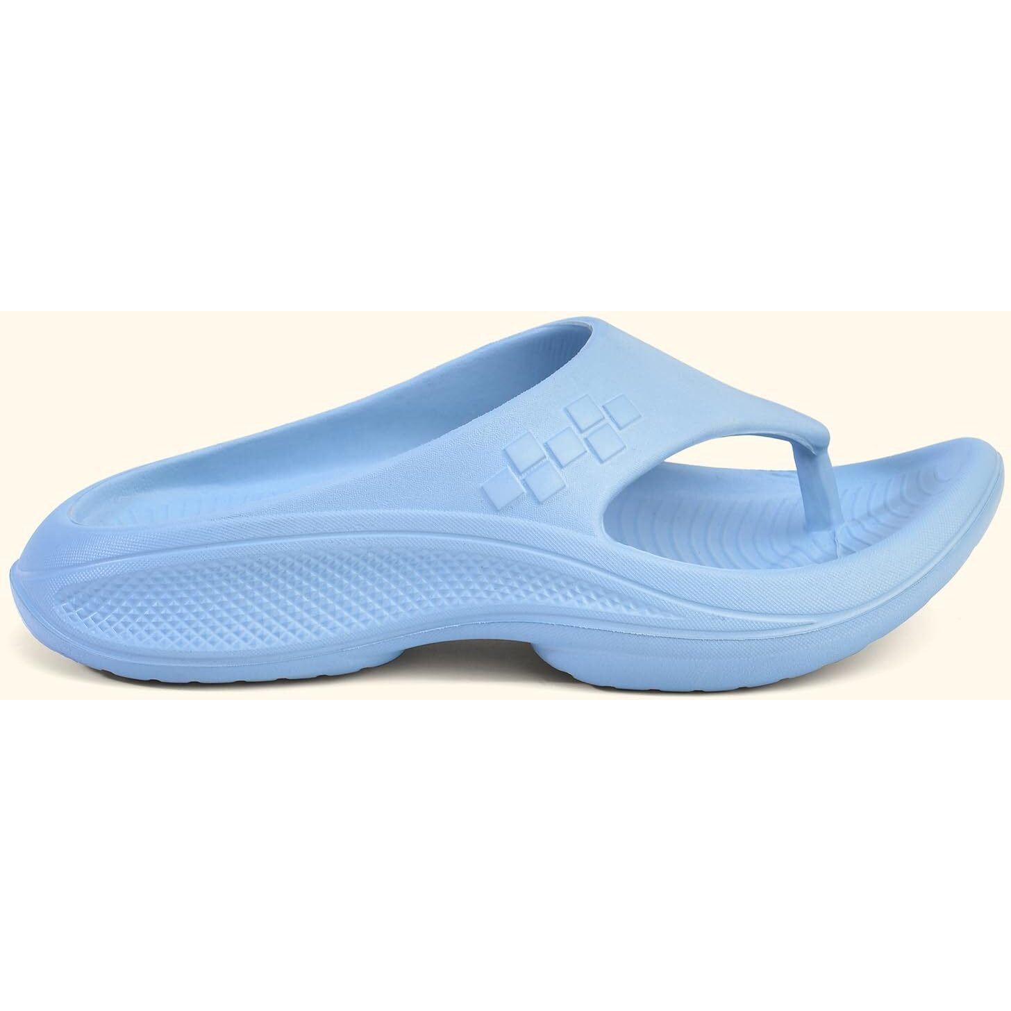 YOHO PILO Slippers for Men| Durable| Lightweight| Daily| Waterproof l Stylish l Comfortable, UK 9 - Light Blue