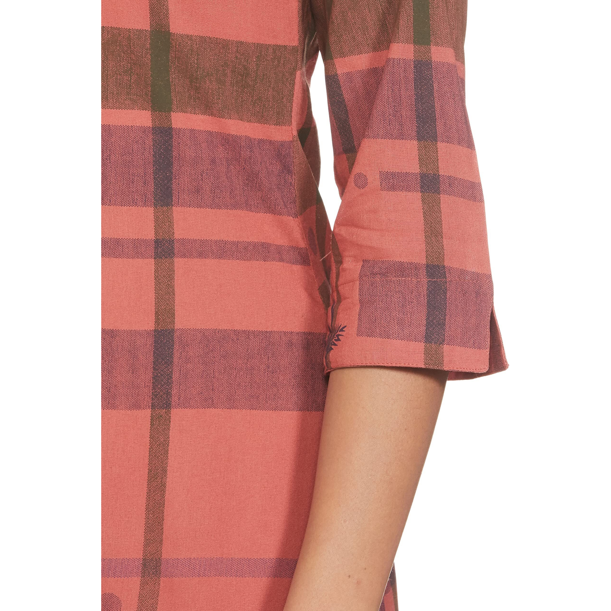 Max Women Printed Kurta with Pocket (LAFKWI22WFCORAL)_S