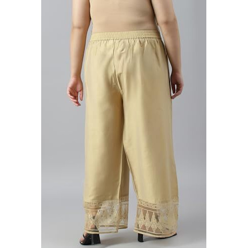 W Strechable Parallel Pants for Women | Trousers for Women | W for Woman