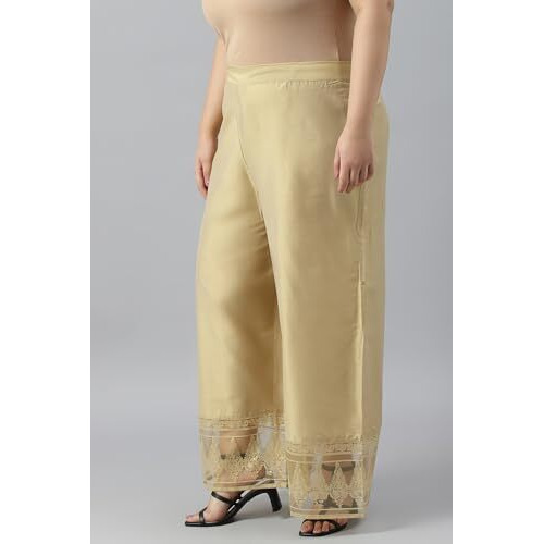 W Strechable Parallel Pants for Women | Trousers for Women | W for Woman