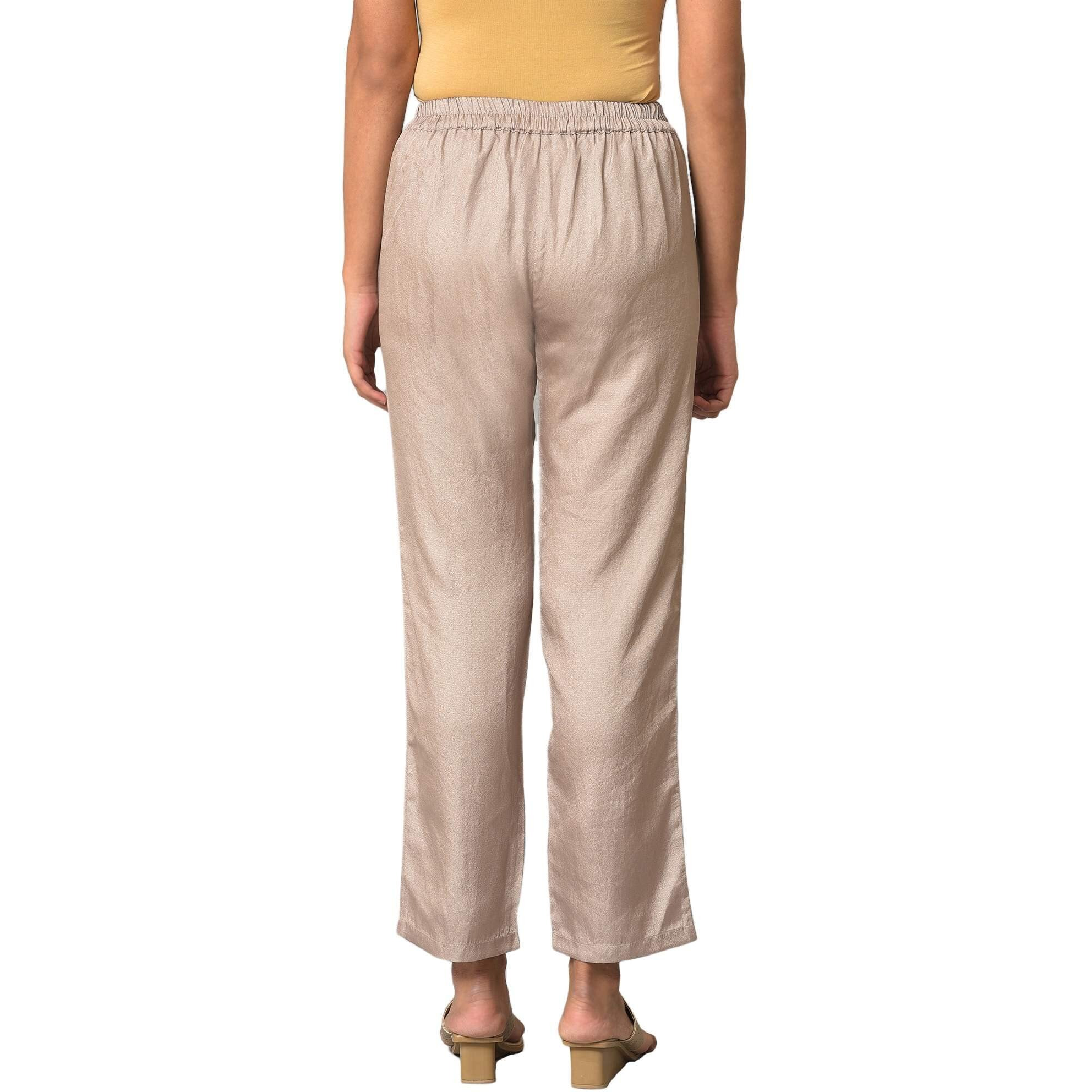 Aurelia Strechable Palazzo Pants For Women | Ankle Length Palazzo Pants For Women