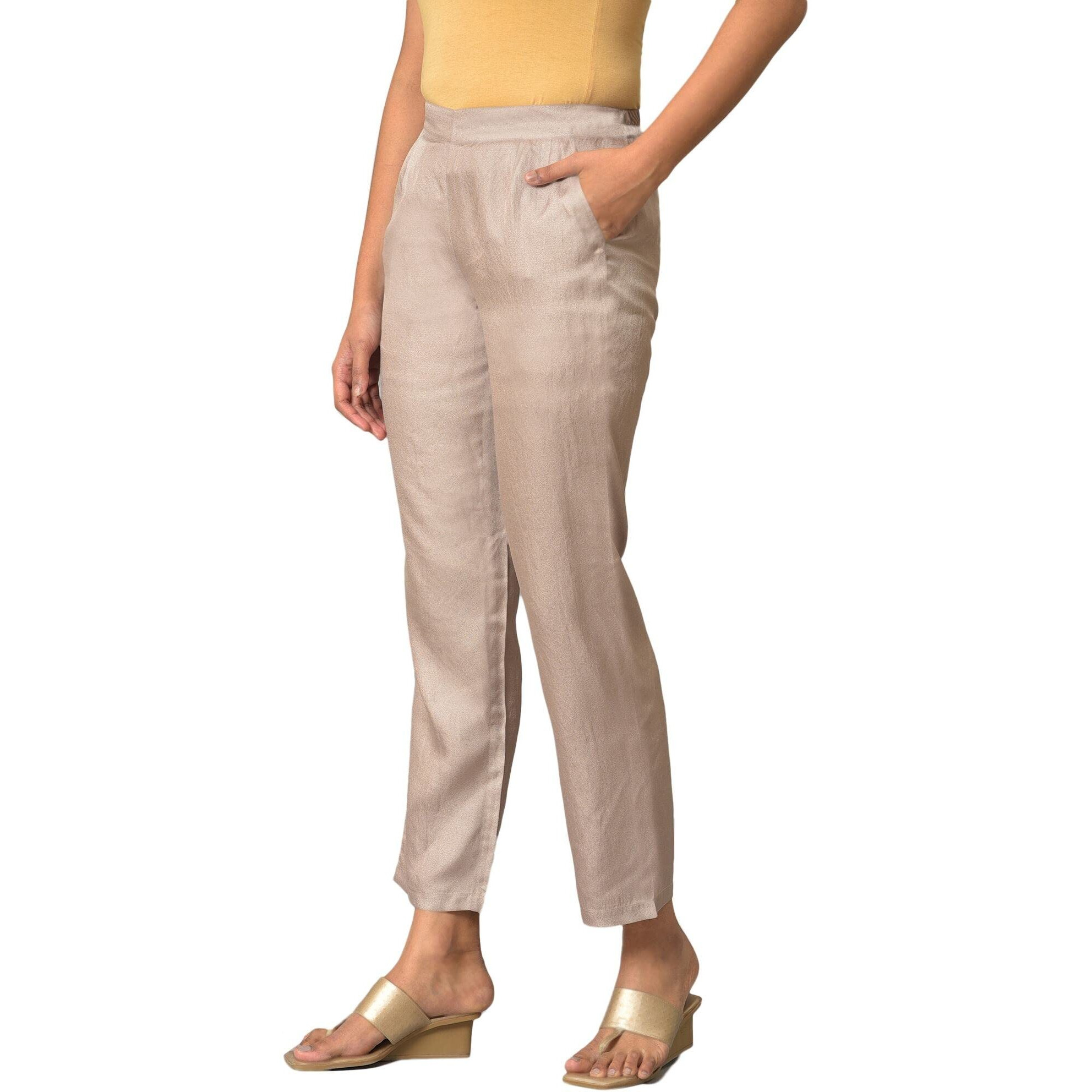Aurelia Strechable Palazzo Pants For Women | Ankle Length Palazzo Pants For Women