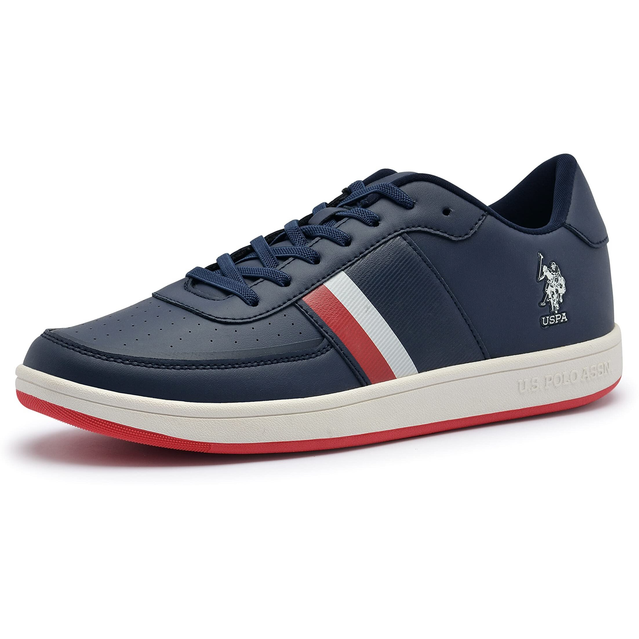 U.S. POLO ASSN. GAEL Men's Navy Slip on Sneakers-(UK/6)(2FD22531N01)