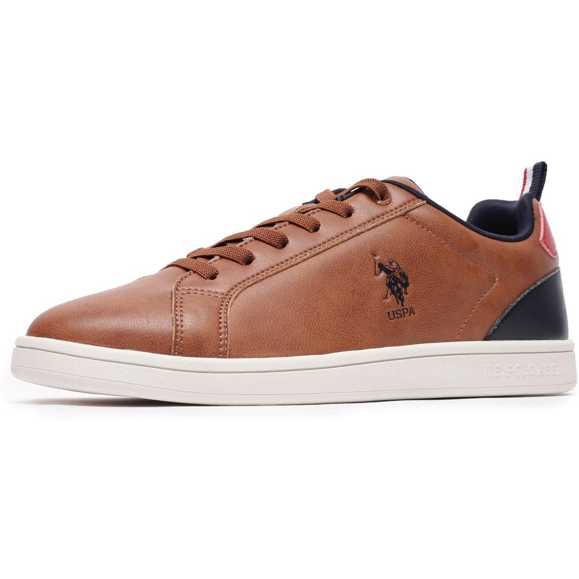 U.S. POLO ASSN. Stefan Men's Tan Sneakers-(UK/6) (US/7) (2FD22557K06)