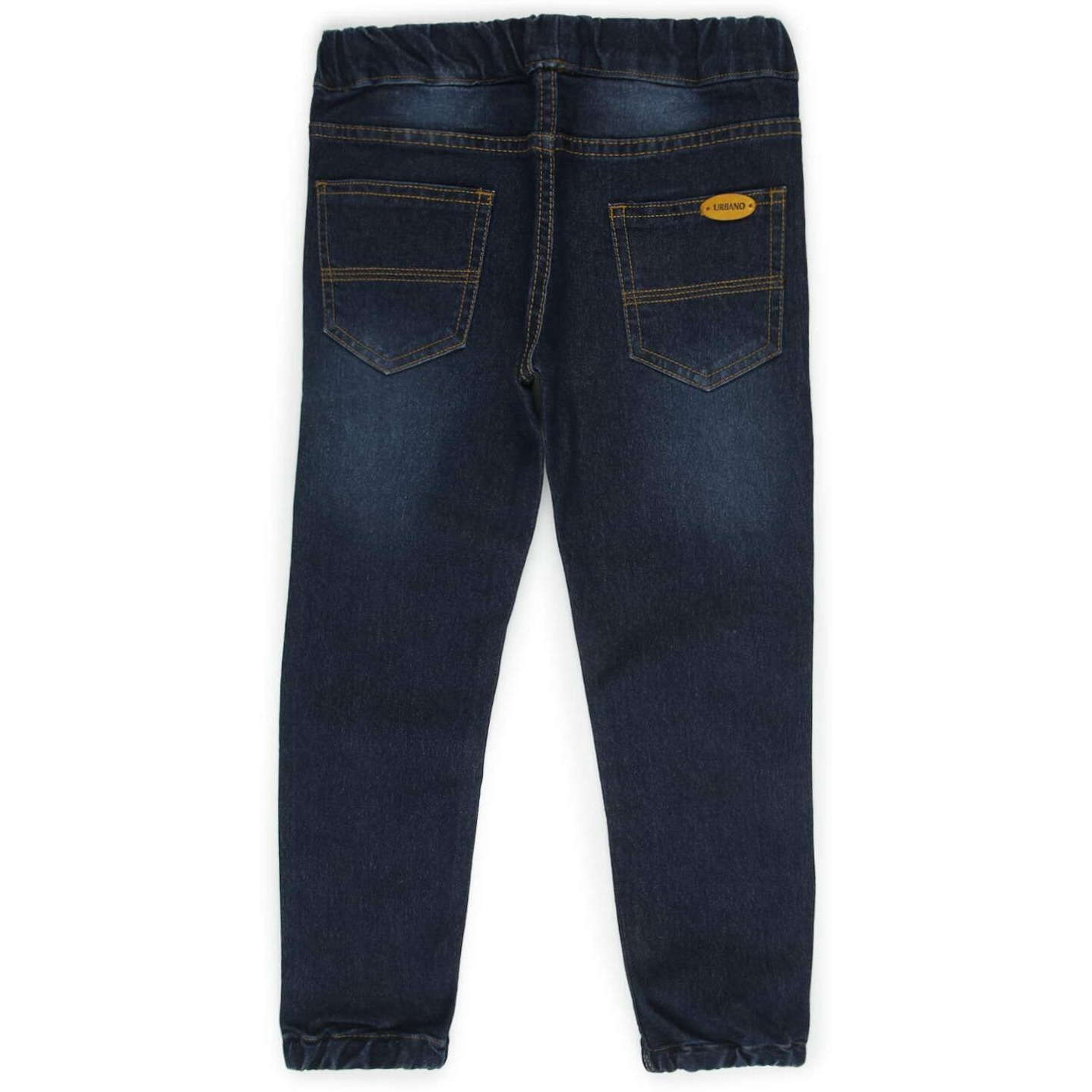 Urbano Juniors Boy's Dark Blue Slim Fit Jogger Jeans Stretch (junhpsjoggerboy-dblue-8-9)