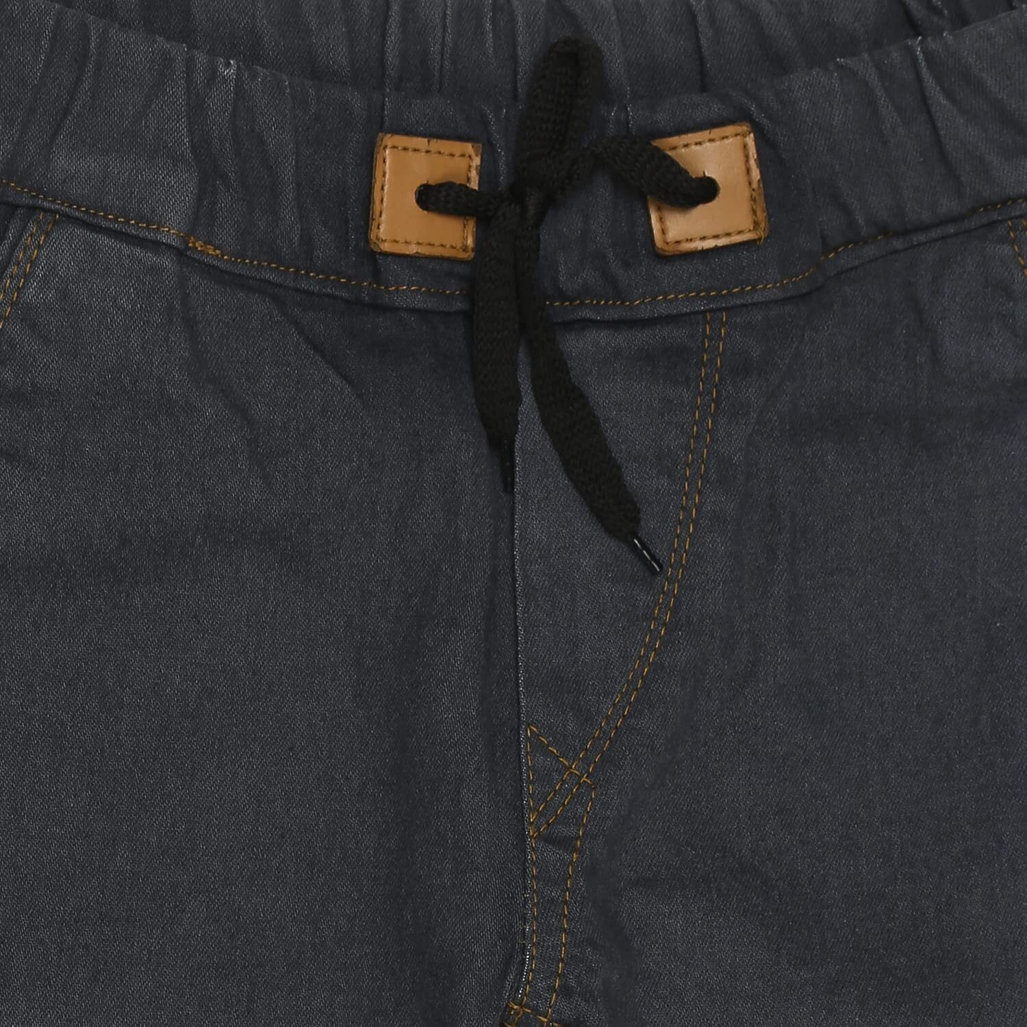 Urbano Juniors Boy's Dark Grey Slim Fit Jogger Jeans Stretch (junhpsjoggerboy-dgrey-8-9)